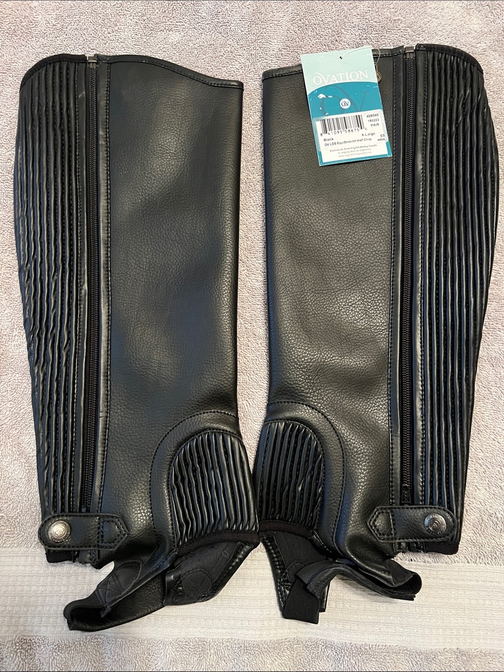 Brand New Ovation Ladies Half Chaps